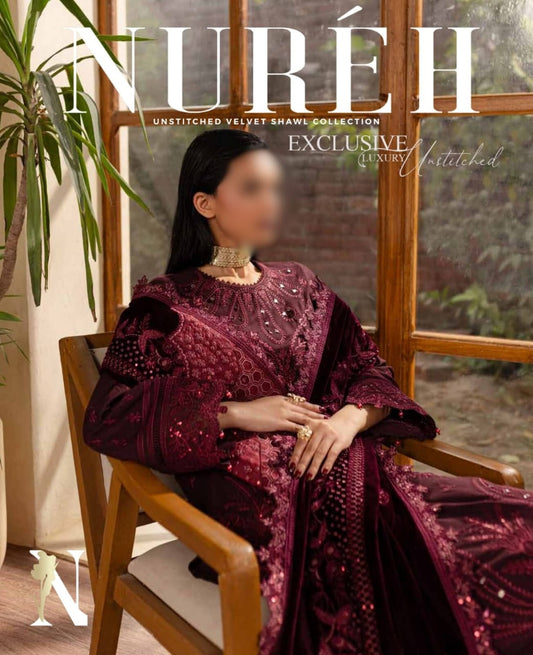 Exclusive Valvet Shawl Collection by Nureh